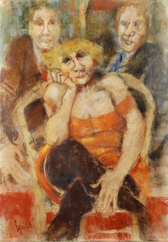 Remo Squillantini : Figure   - Auction AUTORI DEL XIX E XX SEC, ARTE MODERNA E CONTEMPORANEA - Galleria Pananti Casa d'Aste