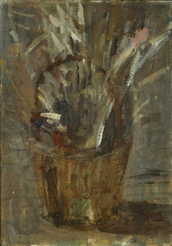 Mario Marcucci - Cesta con fiori