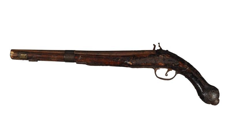 Pistola Bresciana a Pietra Focaia, XVIII Sec.