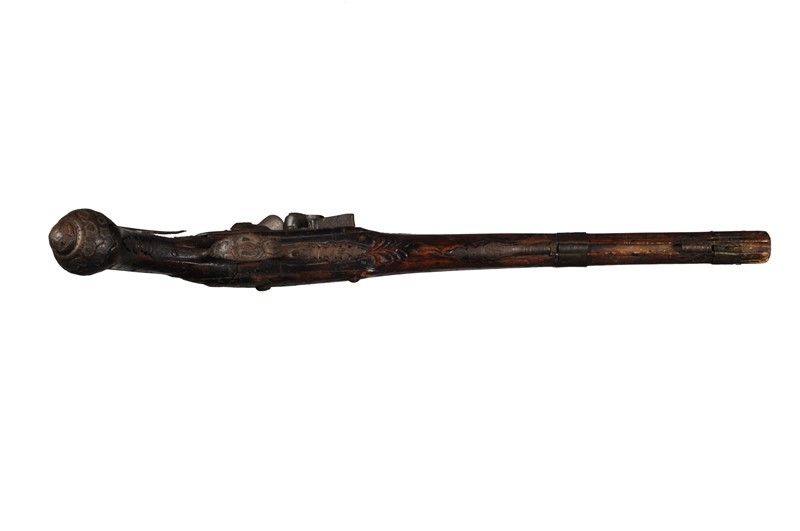 Pistola Bresciana a Pietra Focaia, XVIII Sec.