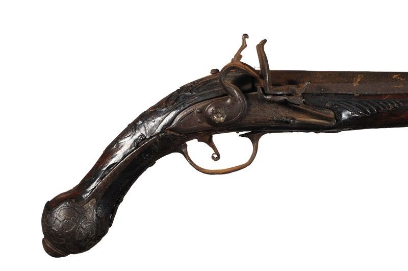 Pistola Bresciana a Pietra Focaia, XVIII Sec.