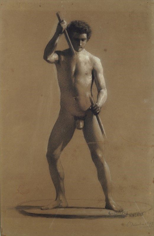 Angelo Dall'oca Bianca - Nudo