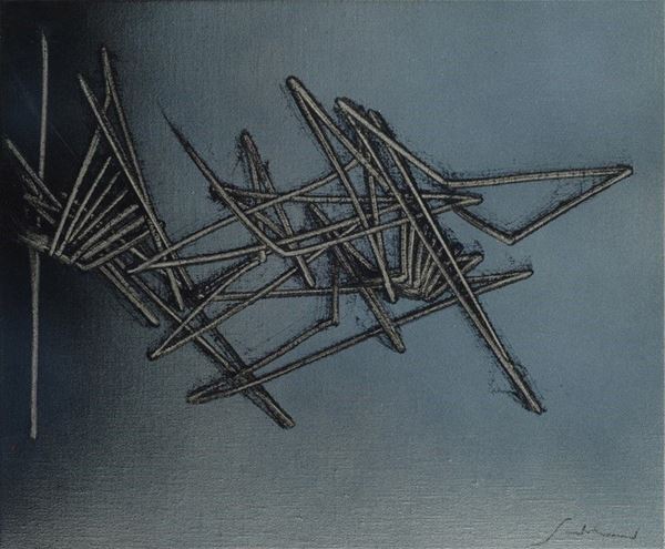 Emilio Scanavino : Tramatura  (1982)  - Auction Arte Moderna e Contemporanea - III - Galleria Pananti Casa d'Aste
