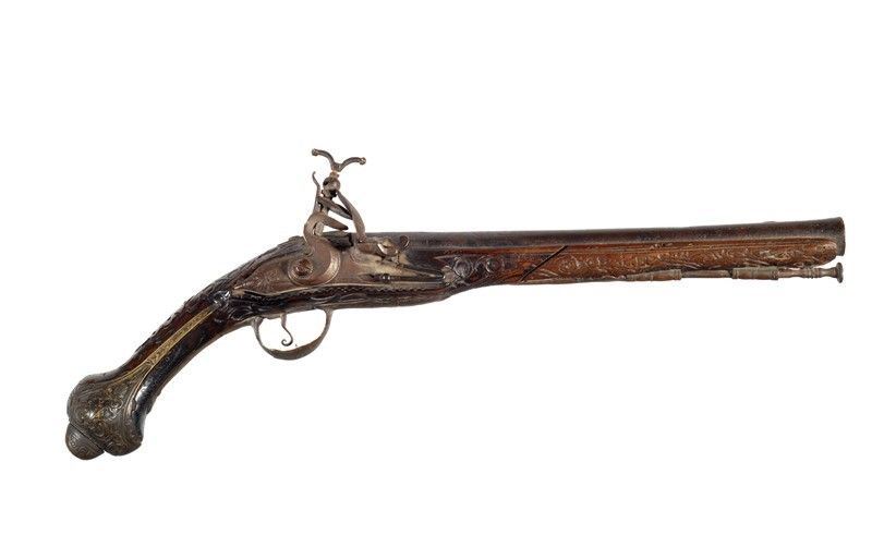Pistola a Pietra Focaia