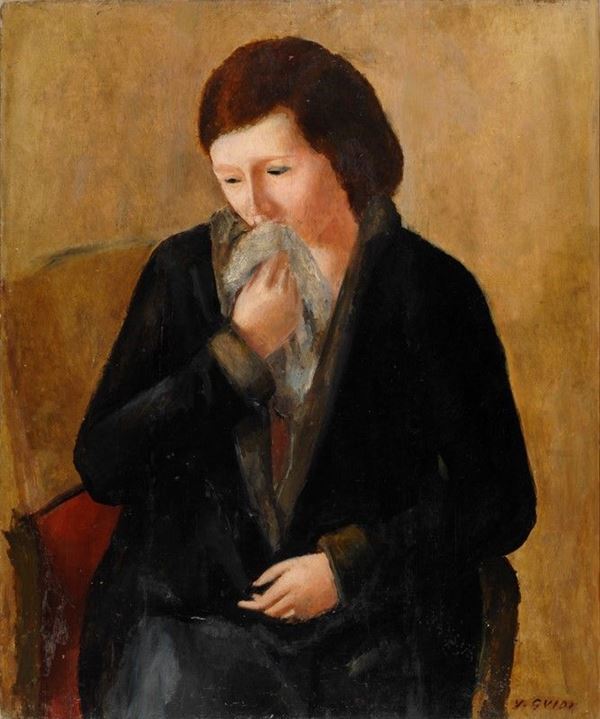 Virgilio Guidi - Giovane donna 