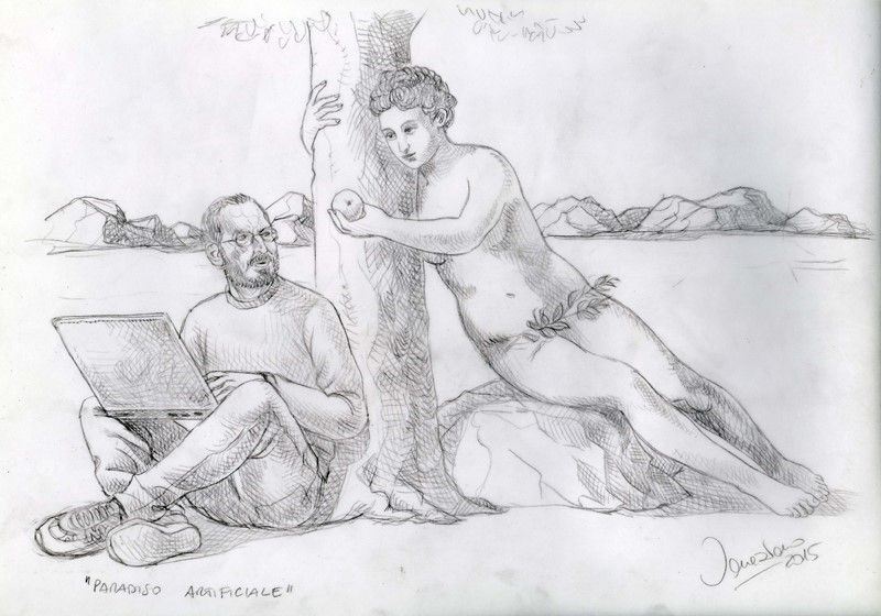 Giuseppe Veneziano - Paradiso Artifiaciale
