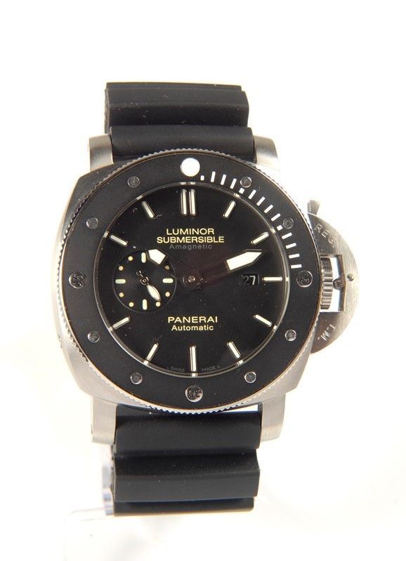 Panerai Luminor Submersible Amagnetic Automatic  - Auction Orologi, Antiquariato, Autori del XIX e XX Sec, Arte moderna e Contemporanea - I - Galleria Pananti Casa d'Aste