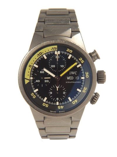 Iwc Schaffhausen Aquatimer Chrono Titanio