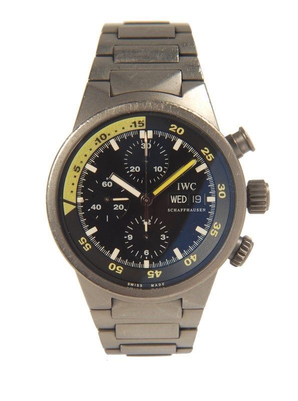 Iwc Schaffhausen Aquatimer Chrono Titanio