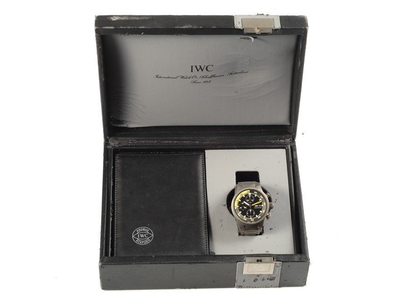 Iwc Schaffhausen Aquatimer Chrono Titanio