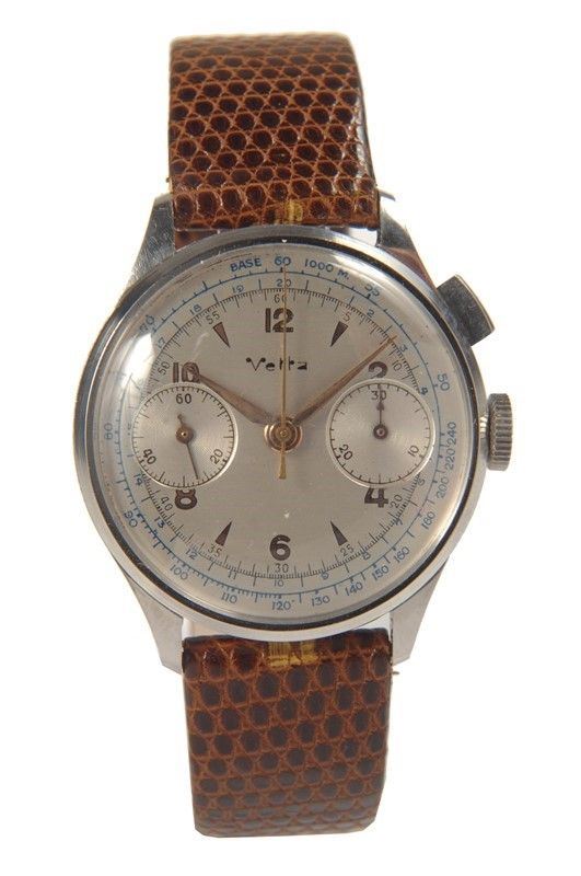 Vetta Cronografo  - Asta Orologi, Antiquariato - I - Galleria Pananti Casa d'Aste