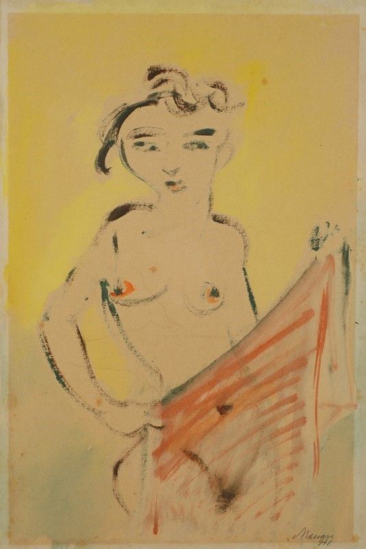 Mino Maccari - Nudo
