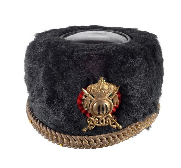 An officer's busby