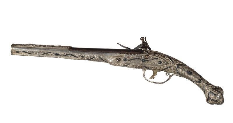 Pistola a Pietra Focaia