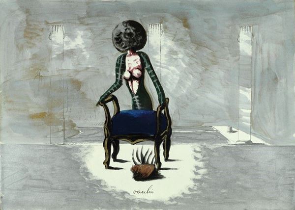 Sergio Vacchi : Senza titolo  - Auction Arte Moderna e Contemporanea - III - Galleria Pananti Casa d'Aste