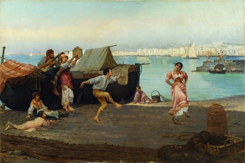 Pietro Aldi - Ballo Popolare degli Ostricari a Santa Lucia