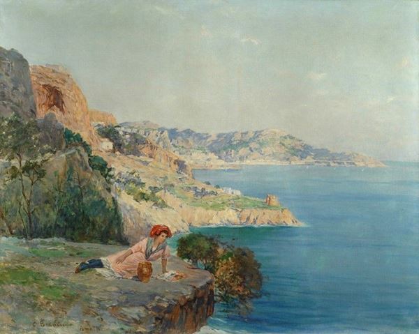 Carlo Brancaccio - Il riposo (lungo la costa Amalfitana)