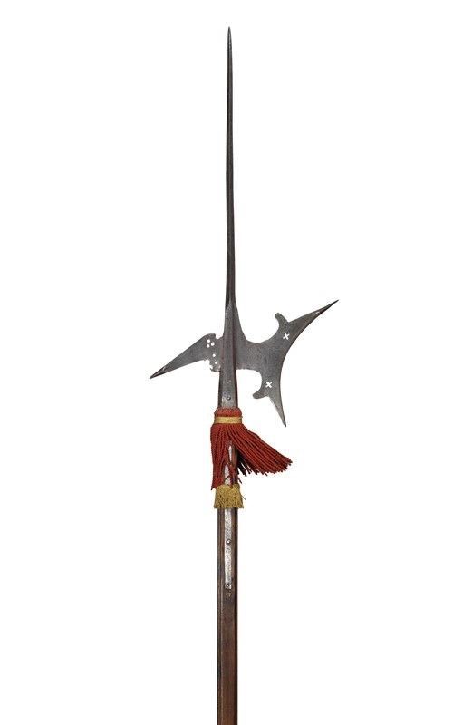 Rara alabarda  (Italia, Regno di Sardegna 1600 ca. - Italy, Kingdom of Sardinia, circa 1600)  - Auction Armi antiche e Militaria - Galleria Pananti Casa d'Aste