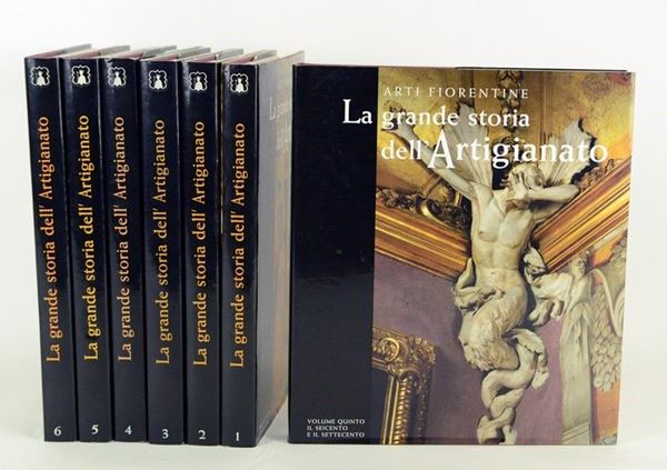 Lotto composto da 7 volumi  - Auction art books - Galleria Pananti Casa d'Aste