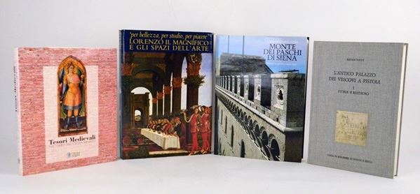 Lotto composto da 4 volumi  - Auction art books - Galleria Pananti Casa d'Aste