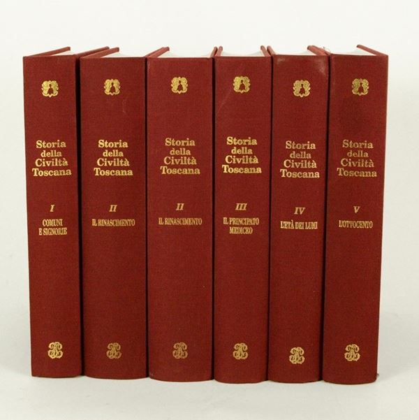 Collana composta da 6 volumi  - Asta LIBRI D'ARTE - Galleria Pananti Casa d'Aste