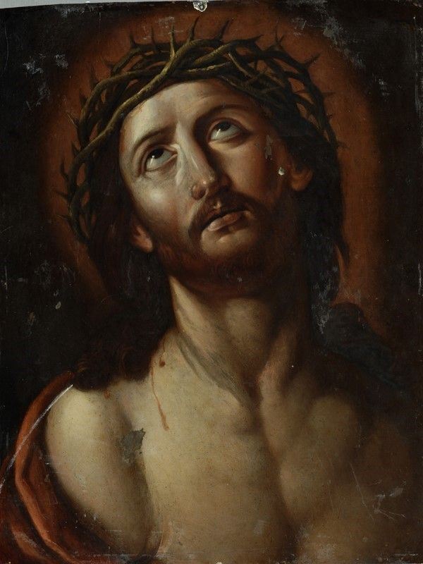 Scuola Emiliana, XVII Sec. - Cristo Coronato di Spine