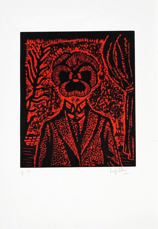 Anonimo, XX sec. : Senza titolo  - Auction GRAFICA, MULTIPLI ED EDIZIONI - Galleria Pananti Casa d'Aste