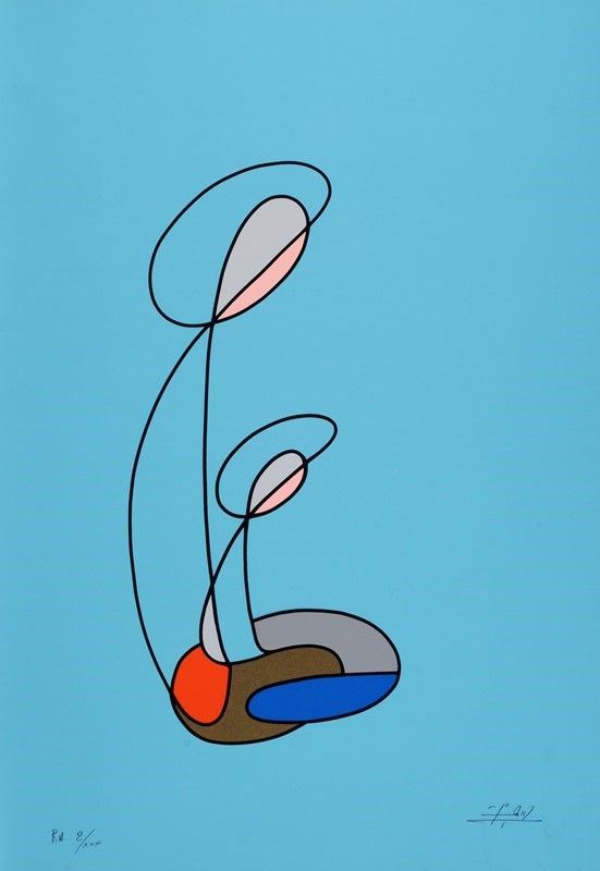 Anonimo, XX sec. : Maternit&#224;  - Auction GRAFICA, MULTIPLI ED EDIZIONI - Galleria Pananti Casa d'Aste