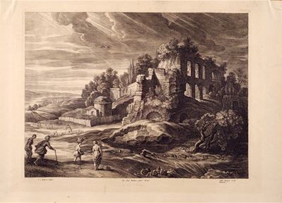 Paesaggio con Rovine