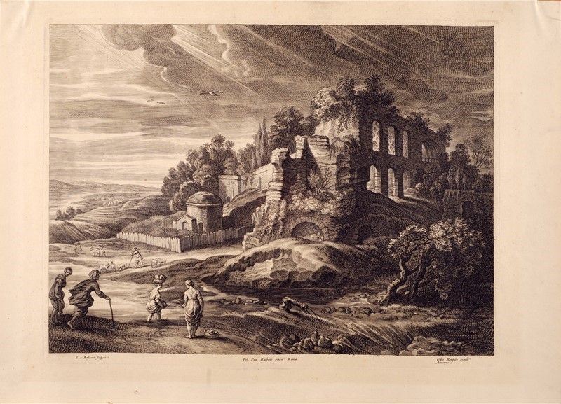 Paesaggio con Rovine