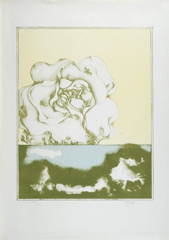 Bruno Bruni : Guten morgen  (1967)  - Serigrafia - Asta GRAFICA ED EDIZIONI - Galleria Pananti Casa d'Aste