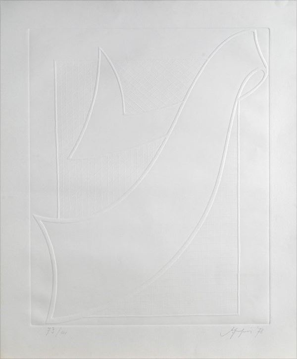 Amintore Fanfani : Senza titolo  - Auction GRAFICA ED EDIZIONI - Galleria Pananti Casa d'Aste