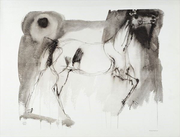 Bruno Cassinari : Cavallo  - Litografia - Asta GRAFICA ED EDIZIONI - Galleria Pananti Casa d'Aste