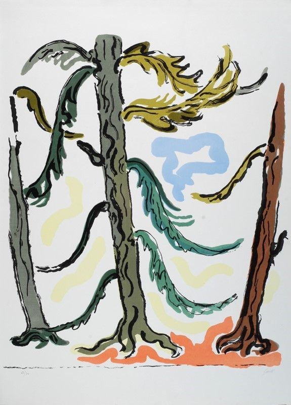 Virgilio Guidi - Alberi