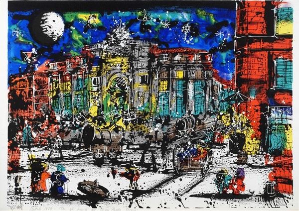 Gennaro Picinni : Senza titolo  - Auction GRAFICA ED EDIZIONI - Galleria Pananti Casa d'Aste