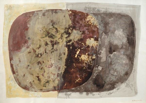Alvaro Monnini : Senza titolo  (1962)  - Litografia - Asta GRAFICA ED EDIZIONI - Galleria Pananti Casa d'Aste