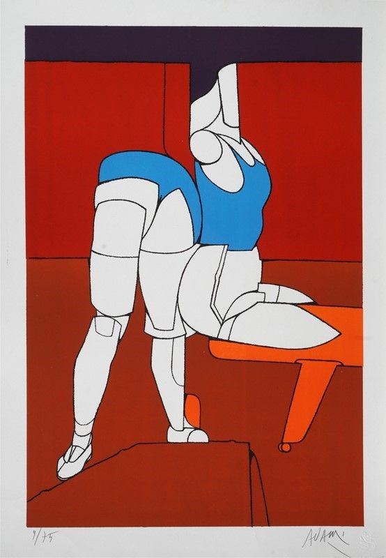 Valerio Adami - Senza Titolo