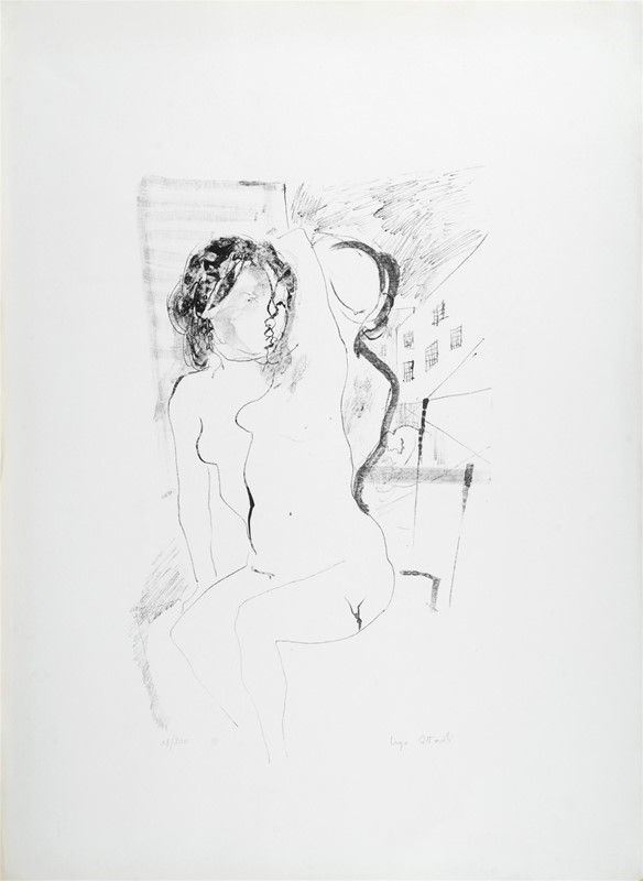 Ugo Attardi - Nudo