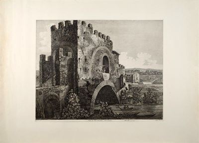 Veduta del Ponte Nomentano