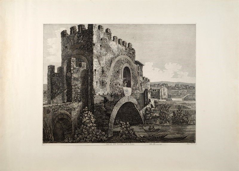 Veduta del Ponte Nomentano