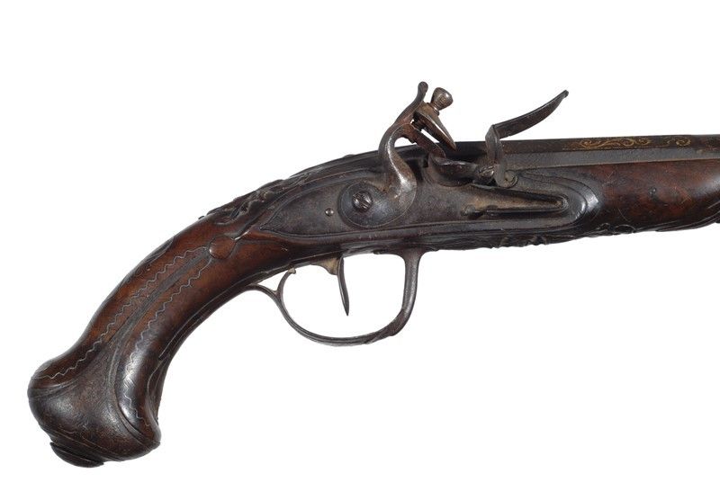 Pistola a Pietra Focaia