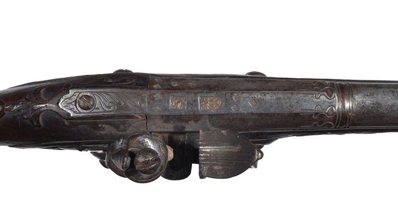 Pistola a Pietra Focaia