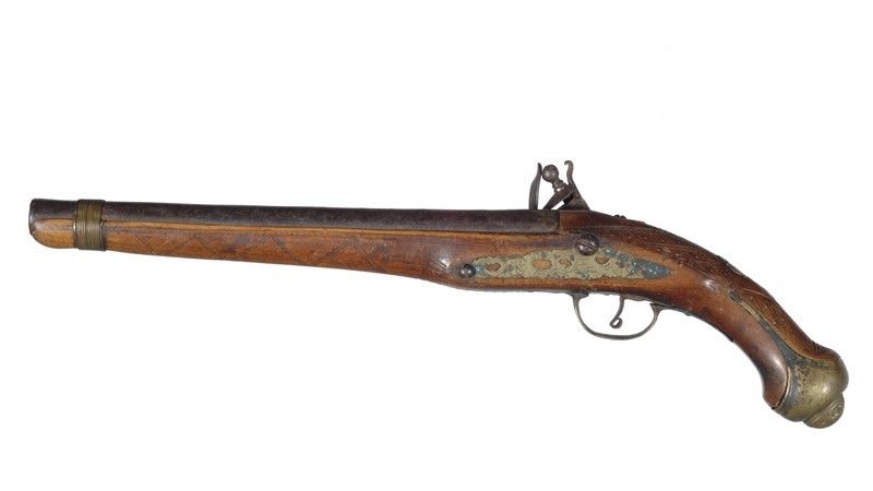 Pistola a Pietra Focaia