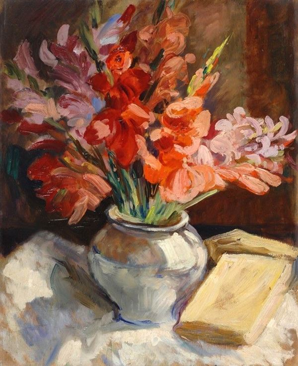 Anonimo, XX sec. - Vaso di fiori 