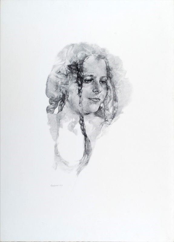 Renzo Vespignani : Volto femminile  - Auction GRAFICA ED EDIZIONI - Galleria Pananti Casa d'Aste