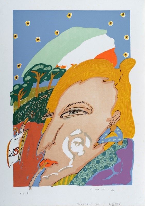 Antonio Nunziante : Senza titolo     (1992)  - Serigrafia - Asta GRAFICA ED EDIZIONI - Galleria Pananti Casa d'Aste