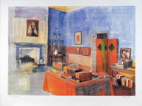 Angelo Vadal&#224; : La spada nella roccia  - Auction GRAFICA ED EDIZIONI - Galleria Pananti Casa d'Aste