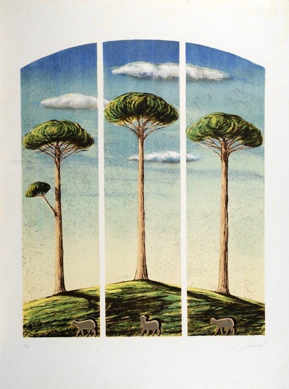 Senza titolo  - Auction GRAFICA ED EDIZIONI - Galleria Pananti Casa d'Aste