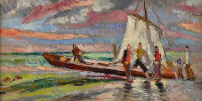 Pescatori sulla Riva