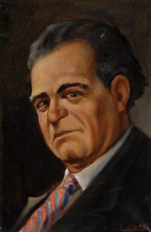 Lando Landozzi - Ritratto di Mascagni